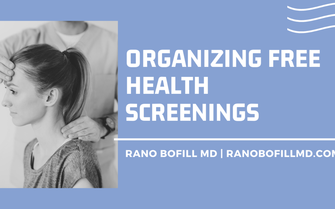 Organizing Free Health Screenings